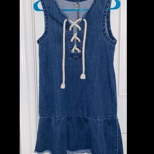 denim dress!